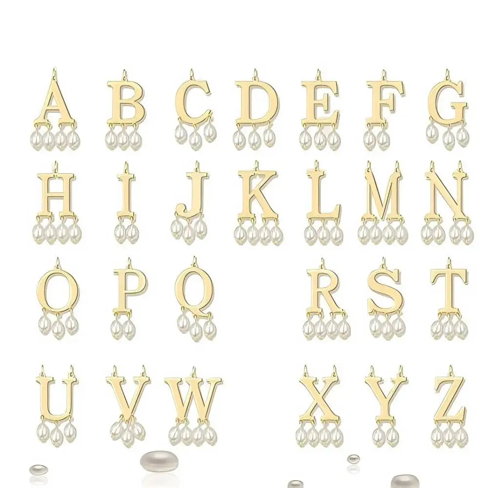 Colar Personalizado com Inicial e Pérolas Since - Ziriah