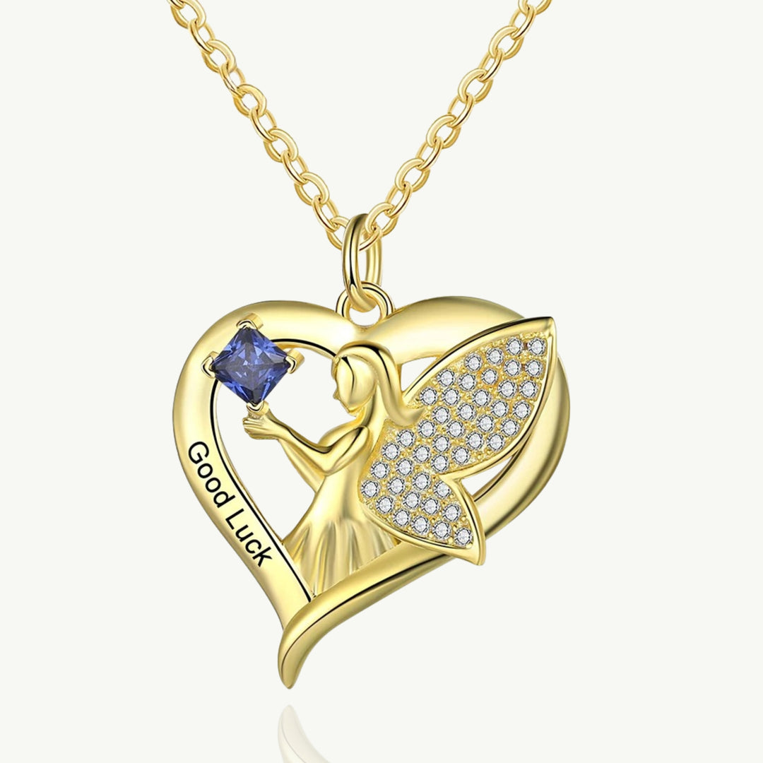 Colar Personalizado com Birthstone e Nome Gravado